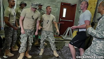 Preview 1 of Kriston Scoot - Military Soldiers Wrestle for Glory and Have Gay Orgy (tpc15173)
