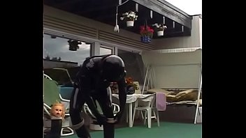 Preview 2 of Mother Hentak - RoxinaRetroRubberOxBiker190603XL.WMV