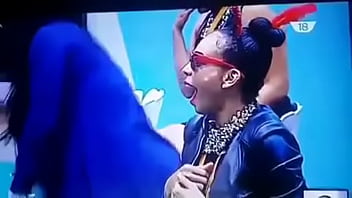 Preview 2 of Jungle Bbok - Big Naija Cocoice Bares Her Boobs,  Breastfeeds Bassey