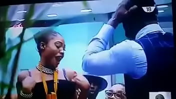 Preview 1 of Jungle Bbok - Big Naija Cocoice Bares Her Boobs,  Breastfeeds Bassey