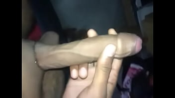 Preview 2 of Bhabi Or Lamba - Punjabi Boy Masturbation Long Dick With Penis Ring Handjob