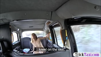 Preview 2 of Tight Dress And Thong Sister - Horny Holland blonde loves drivers cock