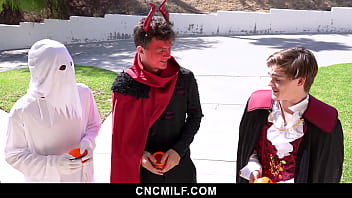 Preview 1 of Panna Master Xxx Bangladeshi - Spooky Guys with Costume Freeuse the Milf Nextdoor - Cncmilf