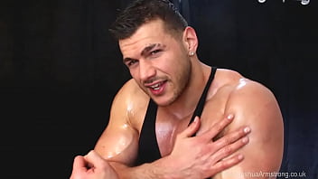 Preview 2 of Siswa Amazing - Curious Guy Explores Muscle Body
