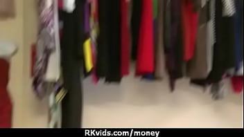Preview 1 of Www Bbw Comxxx - Tight teen fucks a man in front of the camera for cash 26