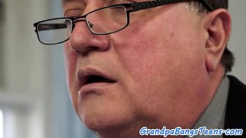 Preview 2 of Yesterdays Porn Show - Bigtit teen slammed by old businessman