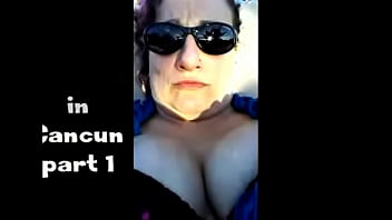Preview 2 of Xxx Mother Fucking Son Movies - natural candee in cancun part 1 preview