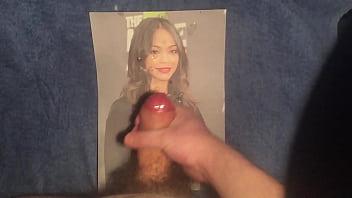 Preview 3 of Nylon Mom Got Boobs - Cumming for Zoe Saldana