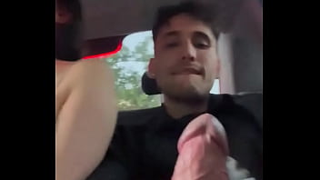 Preview 1 of Mature Lesbian Ass Lickinng - A Blow Job in the Taxi Britneydutchx18