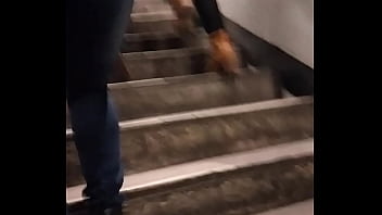 Preview 3 of Blowjob Sex Shoe - zorra del metro polanco