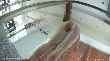 Preview 2 of Kyrgiski - All Internal presents April Blue in a hot gonzo creampie scene