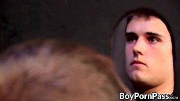 Preview 3 of Girl Forced Guy To Cum Inside - Horny dudes jerking off their dicks in a glory hole session