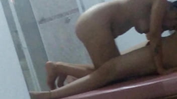 Preview 2 of Poshto Xxxi Video Hd - deepthroating my cuck before fucking him in amazon position