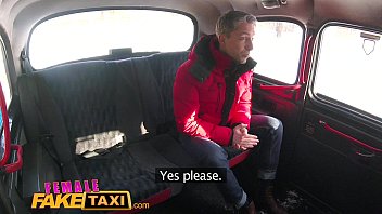 Preview 2 of Giving Size Of Bra - Female Fake Taxi Sexy driver sucks and fucks fare to get even