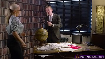 Preview 1 of Ewean Anak Sma Video Full - Big dicked boss fucks his busty secretary in the office