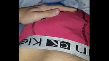 Preview 1 of Garanny Mom Son - Playing with my big cock