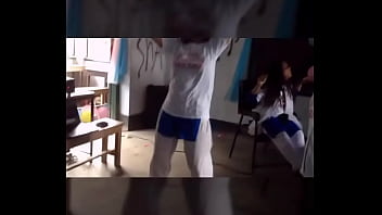 Preview 2 of Scool Gals Xxx Videos - Samia Ali RAG DAY Dance