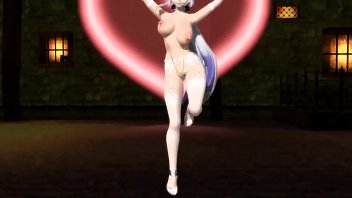 Preview 2 of Sklavin Porno Deutsch - MMD Haku - Gentleman Nude Dance