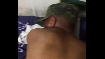 Preview 1 of Korean Rep Xx Vedio - Cogiendo con mi compa&ntilde_ero Militar