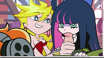 Preview 3 of Foto Sex Dr - Panty and Stocking - blowjob