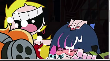 Preview 4 of Foto Sex Dr - Panty and Stocking - blowjob