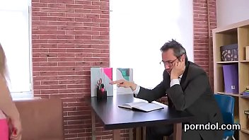 Preview 1 of Sloping Vodeo - Cute was tempted and poked by her older instructor
