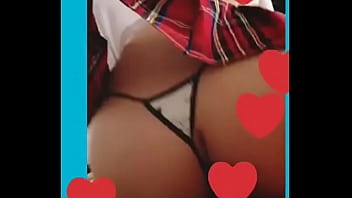 Preview 1 of Big Tit Stocking - colegiala d&aacute_ndose sentones