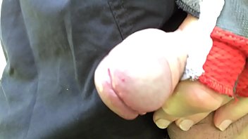 Preview 4 of Latina Teen Hd - Public Outdoor Quickie Wank