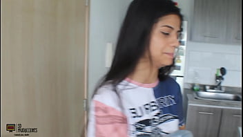 Preview 1 of Bf Eglis Hd - CREAMPIE EXTREMO! Hermanastra caliente chorrea semen- Porno en espa&ntilde_ol- HISTORIA COMPLETA