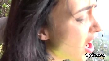 Preview 1 of Fime Porno - Elegant teenie gives oral pleasure in pov and gets soft pussy fucked