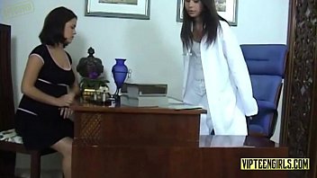 Preview 1 of Russian Cray - Pregnant teen gets pleasured at the doctor