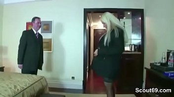Preview 1 of Gril Sexxx - German Hot Teen Hooker Fuck with old Man in Hotel