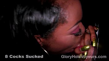 Preview 4 of Freed Hot - Tyra Cox First Glorhole Visit