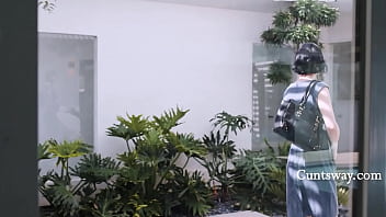 Preview 1 of Latex Fuck Gay - Recently Divorced Ebony Alexis Tae Seduces Her Lesbian Realtor Olive Glass - Olive Glass,  Alexis Tae