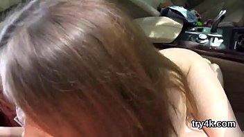 Preview 3 of Anial Teen - Fervent teen blows dick in pov and gets yummy snatch screwed