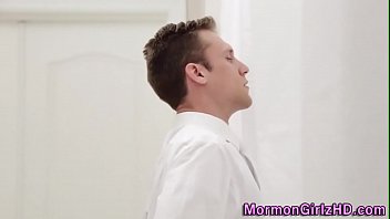 Preview 4 of Jerk Off Tow Times - Mormon teen gets jizzed