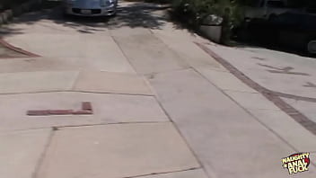 Preview 1 of Xxx Full Move - Naughty blonde lets a complete stranger plow her perfect ass and cum in her mouth
