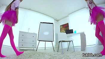 Preview 1 of Ladly Daughter Fucked - Wacky nympho rubs slit and gets licked and penetrated in pov