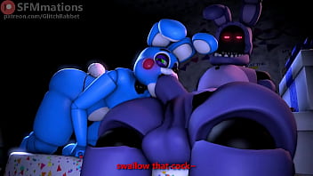 Preview 1 of Ana New Hd - Five Nights at Freddy&#039_s with whitherd Bonnie and whitherd foxy fucking toy Bonnie