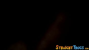Preview 1 of Alaxay Gold - Straight thugs are jacking off and cumming outdoor