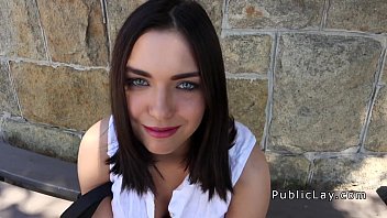Preview 1 of Kaka Bhatiji Sex - Beautiful amateur banged in bushies in public outdoors