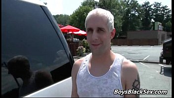 Preview 2 of Hot Hot Hd Xxx - BlacksOnBoys - Interracial Bareback Hardcore Gay Fuck Video 07