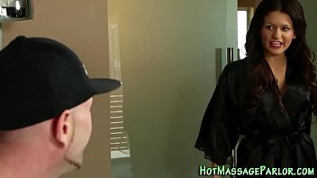 Preview 1 of Mom Take Off My Hookup Clothes - Spermy mouth masseuse