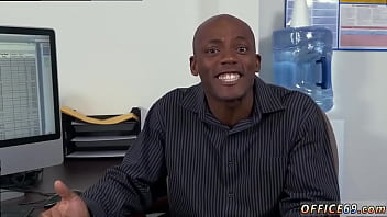 Preview 1 of Massabge Stories - Guys get naked for gay sex The HR meeting