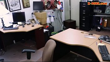 Preview 1 of Romantic Hard Core - Big butt babe drilled by pawnshops owner