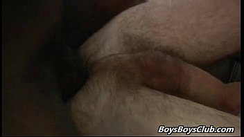 Preview 2 of Aline Barros - Blacks On Boys - White Dude Fucked Hard By Gay Black Muscular Guy 19