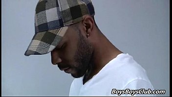 Preview 1 of Bisexual Hunks Ride Cock - Blacks On Boys - White Dude Fucked Hard By Gay Black Muscular Guy 27