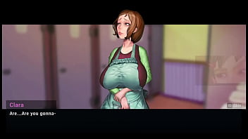 Preview 1 of Fat Boobye - Taffy tales Mc fuck Clara in bathroom