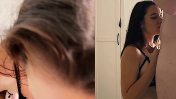 Preview 2 of Hotel Tiffany - Married model sucks photographer&#039_s cock