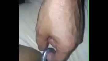 Preview 1 of Kin Bar - Guy pulls chain out of phat pussy